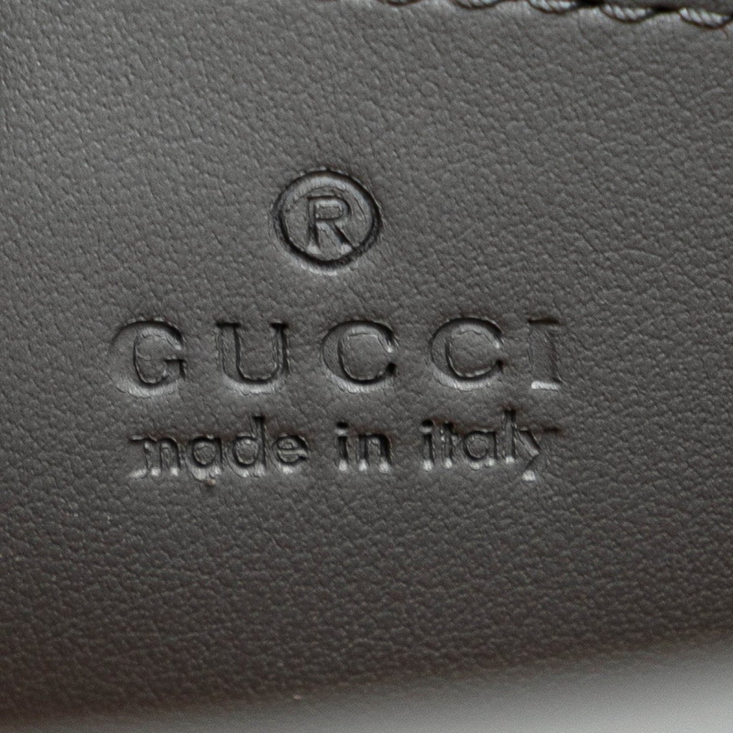 Gucci GG Marmont, Grey, Leather, handbag