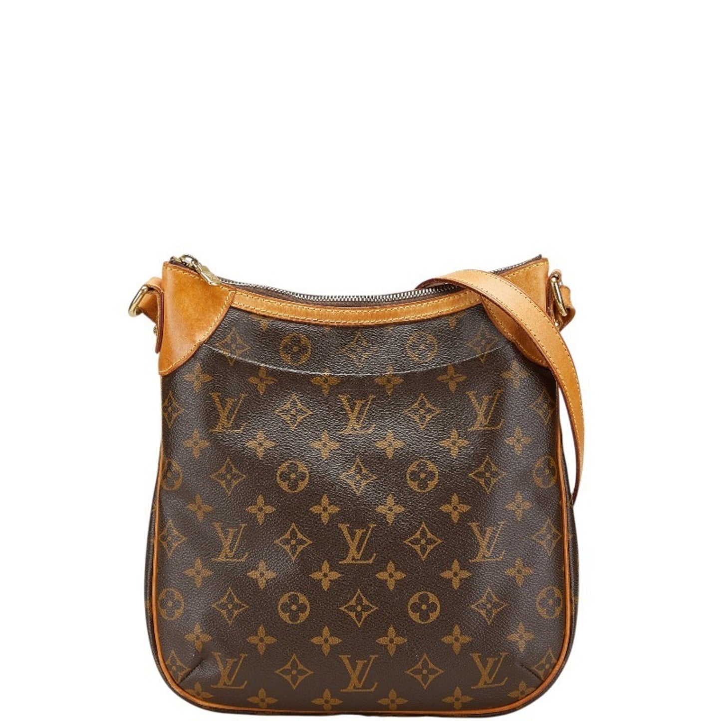 Louis Vuitton Odeon, Brown, Canvas, shoulder