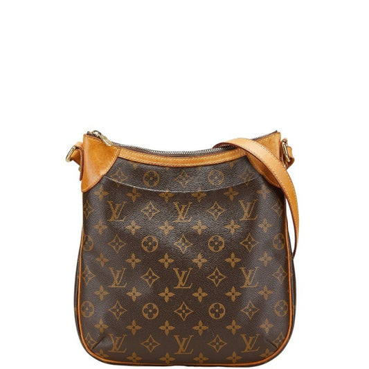 Louis Vuitton Odeon, Brown, Canvas, shoulder