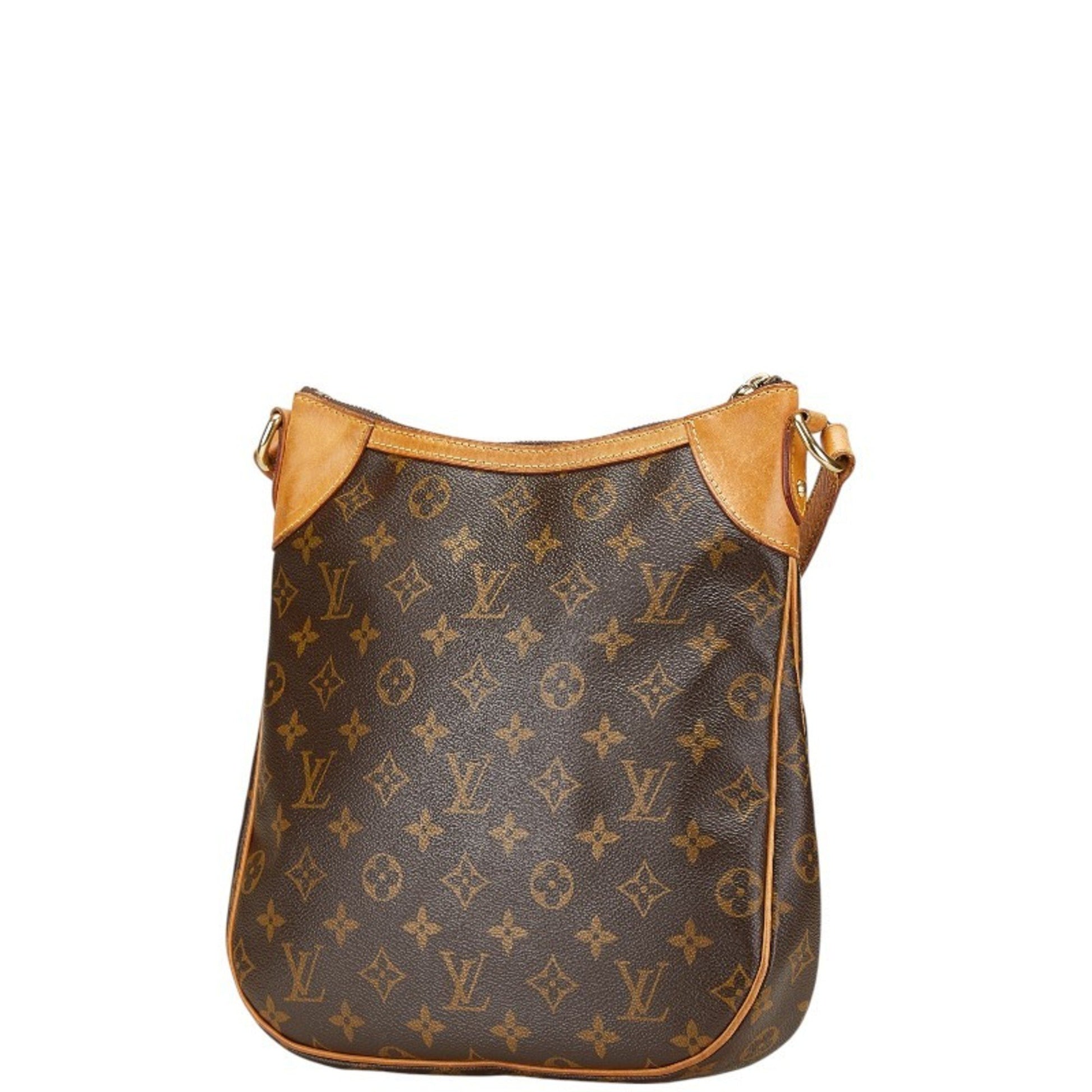 Louis Vuitton Odeon, Brown, Canvas, shoulder