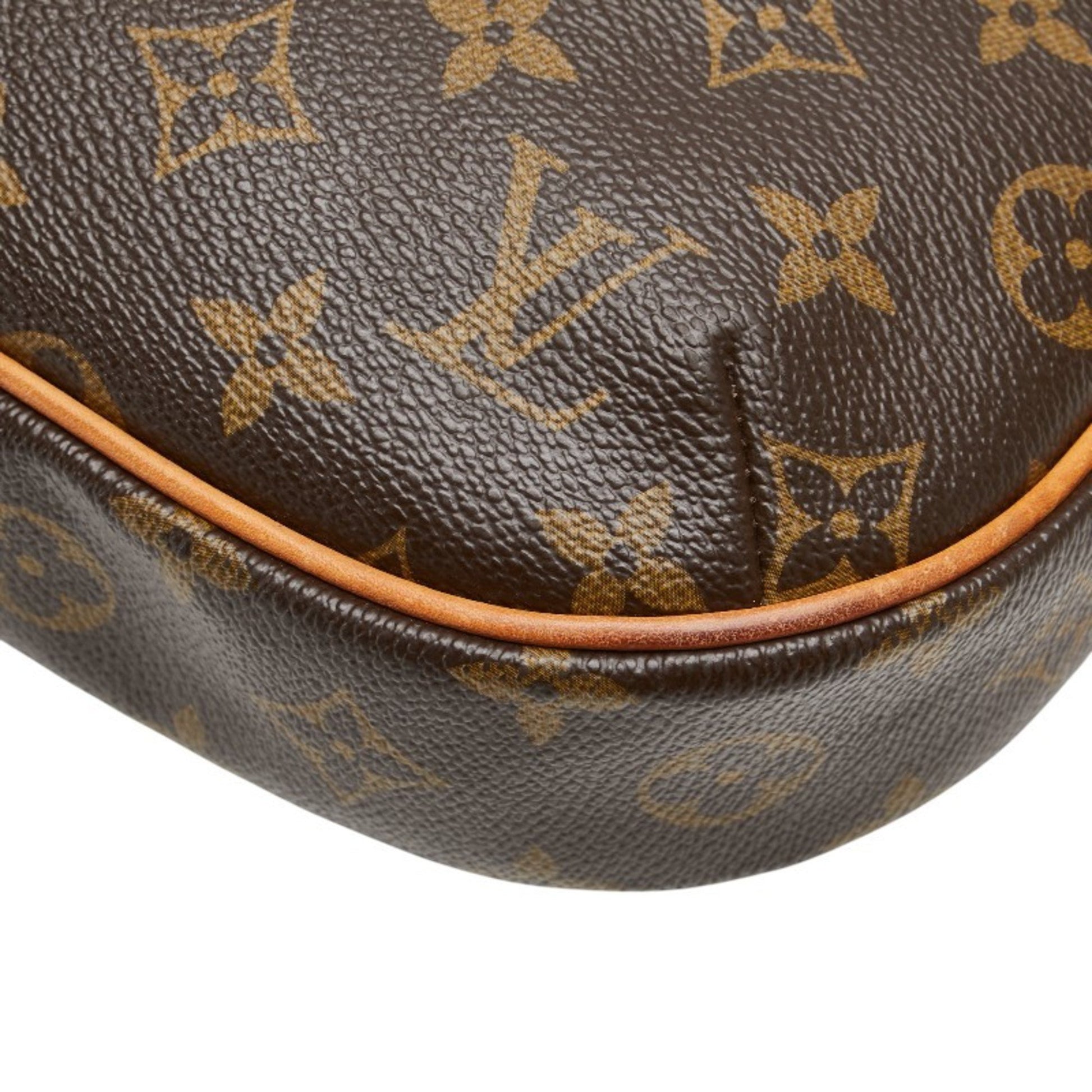 Louis Vuitton Odeon, Brown, Canvas, shoulder