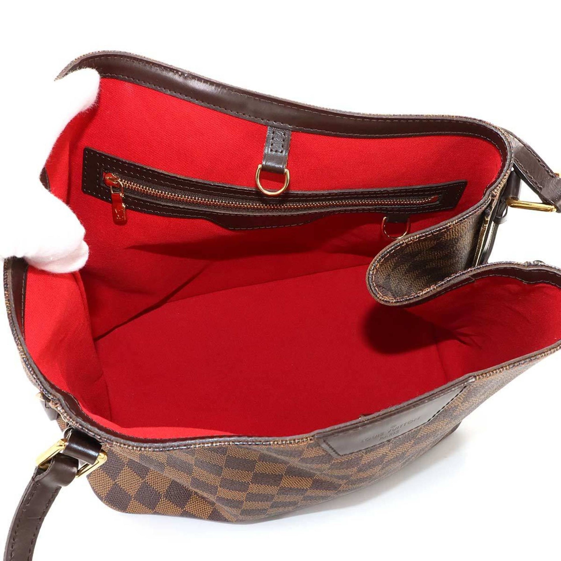 Louis Vuitton Rivington, Brown, Canvas, tote
