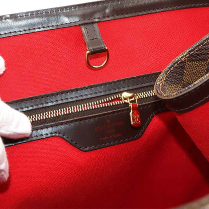 Louis Vuitton Rivington, Brown, Canvas, tote