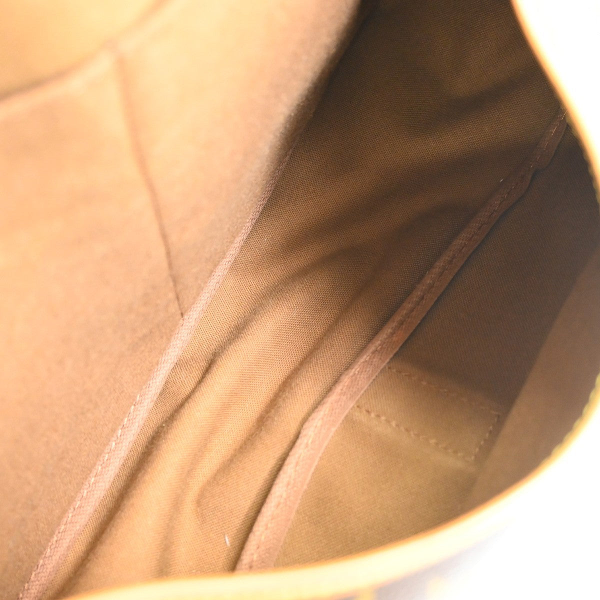 Louis Vuitton Saumur Monogram Canvas, Brown, Canvas, Shoulder Bag