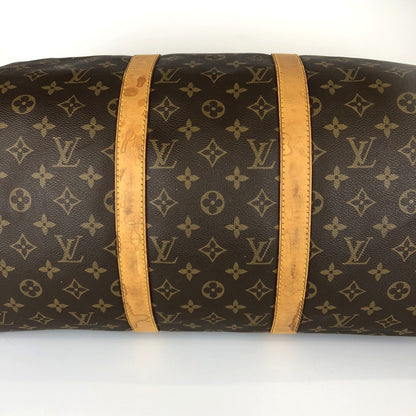 Louis Vuitton Keepall 50, Brown, Canvas, travel