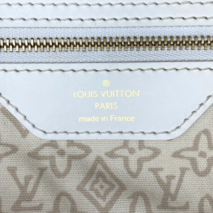 Louis Vuitton Tahitienne, Beige, "CANVAS, LEATHER", tote