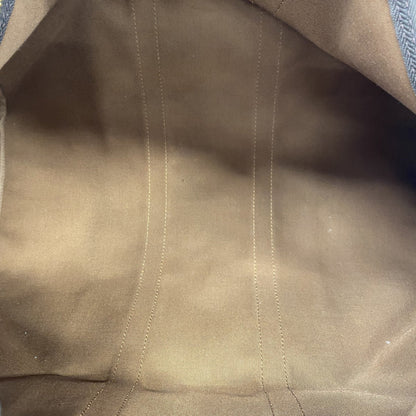 Louis Vuitton Keepall 45, Brown, Canvas, shoulder