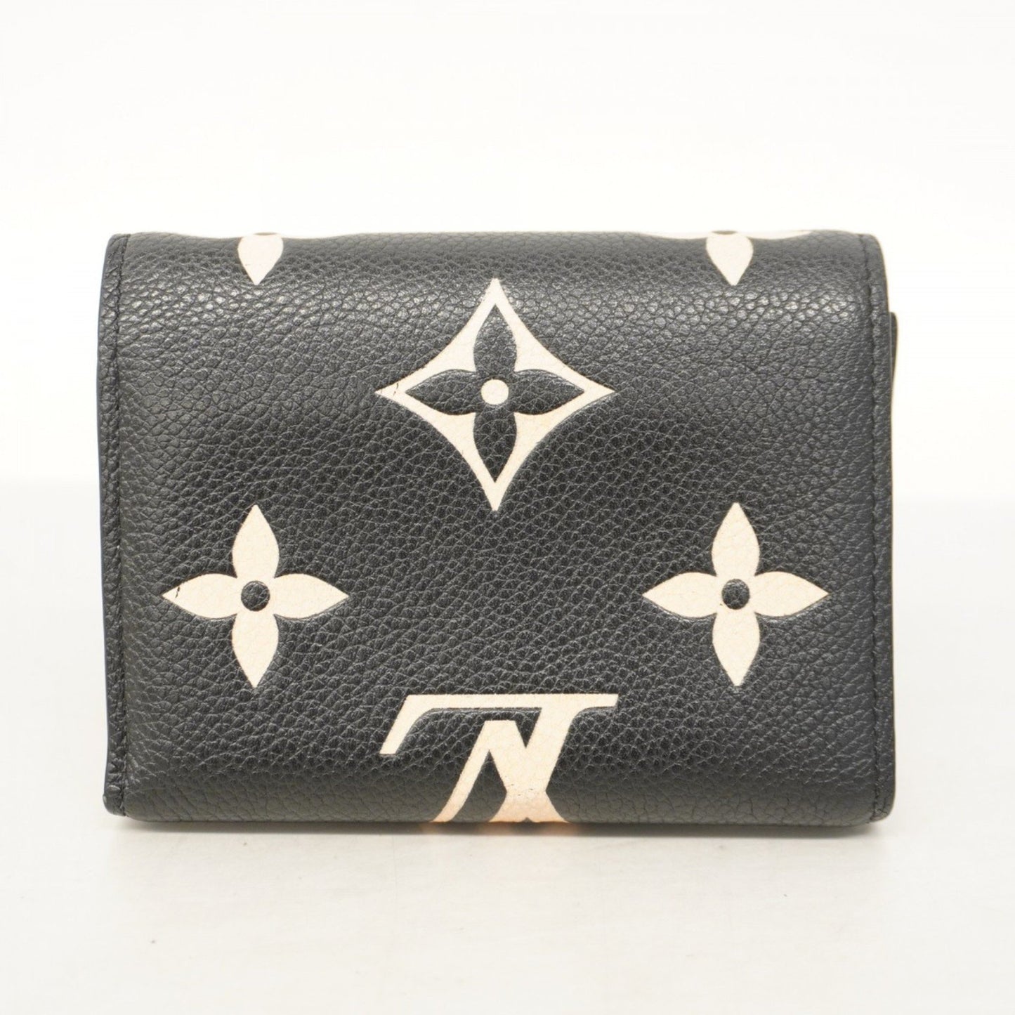 Louis Vuitton Victorine, Black, Leather, wallet
