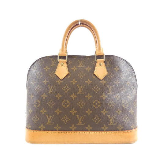 Louis Vuitton Alma, Brown, Canvas, handbag
