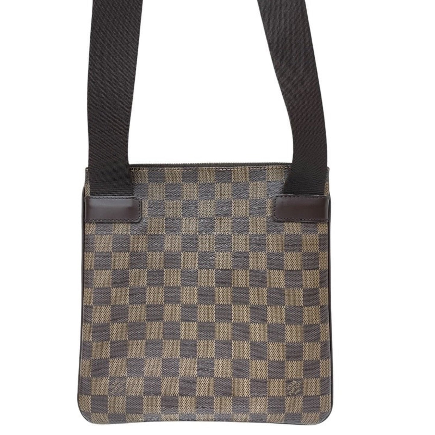 Louis Vuitton Melville, Brown, Canvas, shoulder
