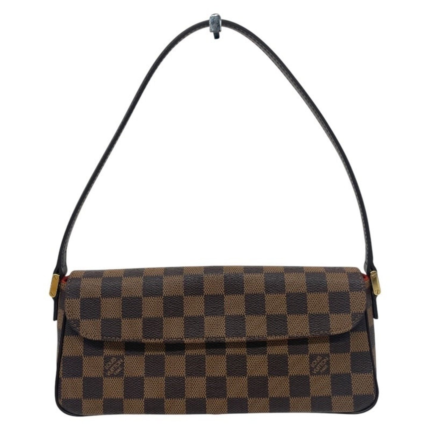 Louis Vuitton Recoleta, Brown, Canvas, shoulder
