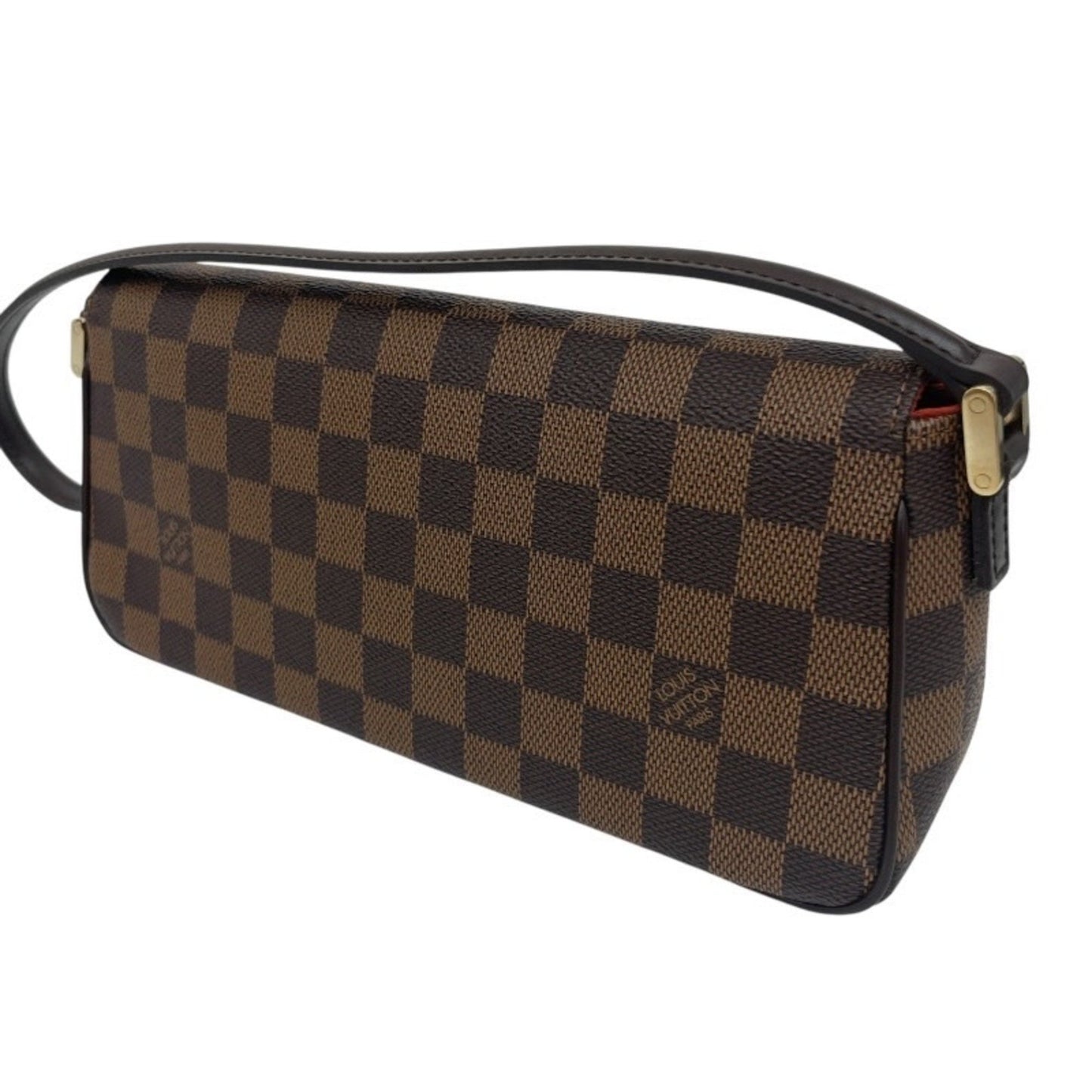 Louis Vuitton Recoleta, Brown, Canvas, shoulder