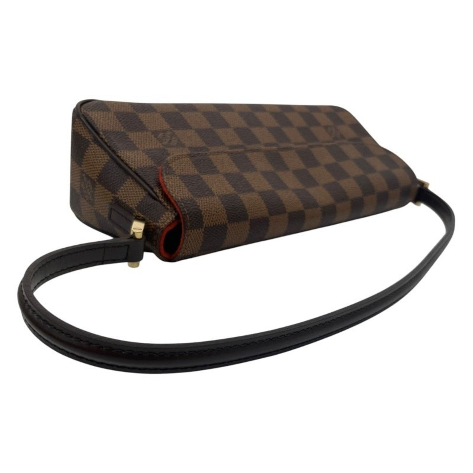 Louis Vuitton Recoleta, Brown, Canvas, shoulder