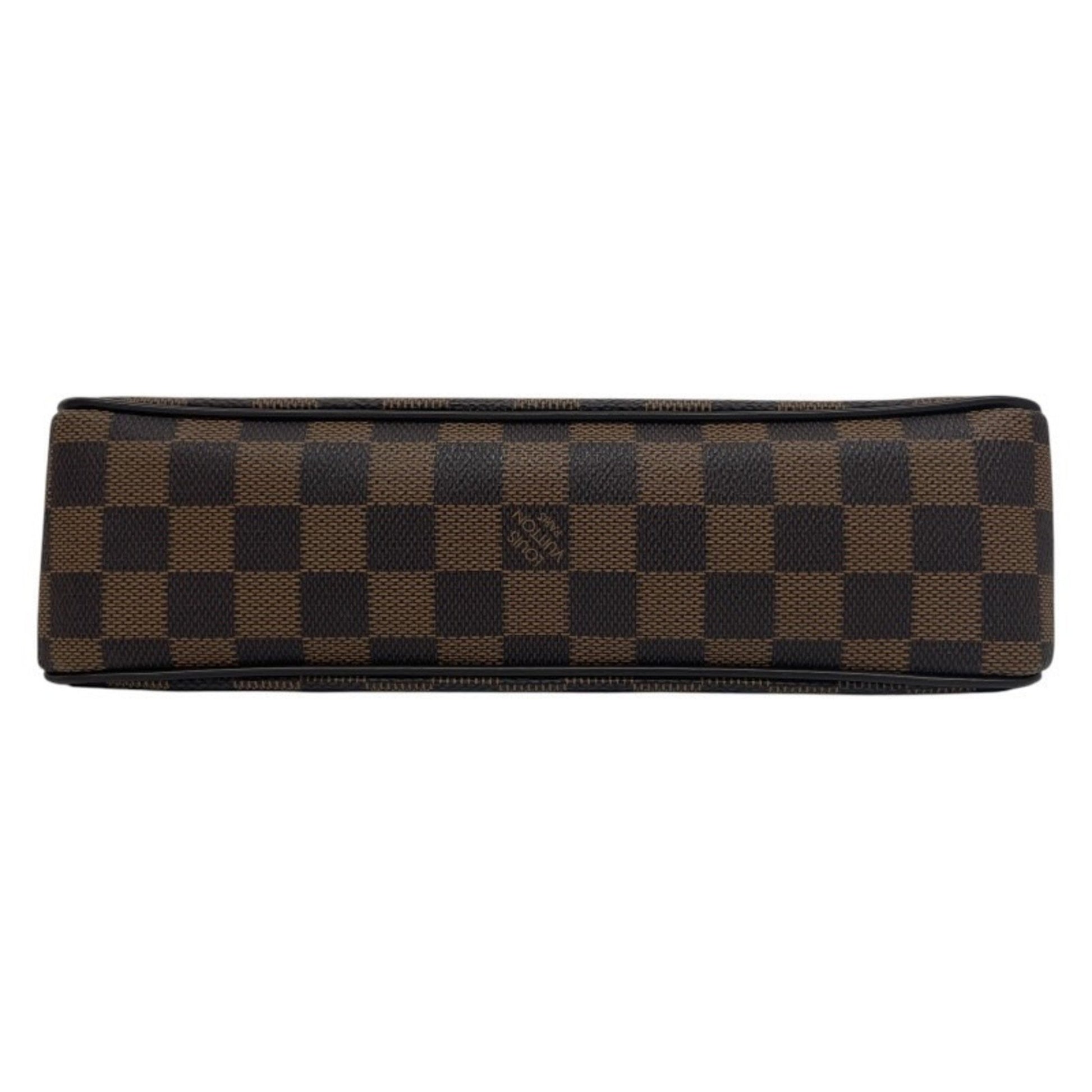Louis Vuitton Recoleta, Brown, Canvas, shoulder