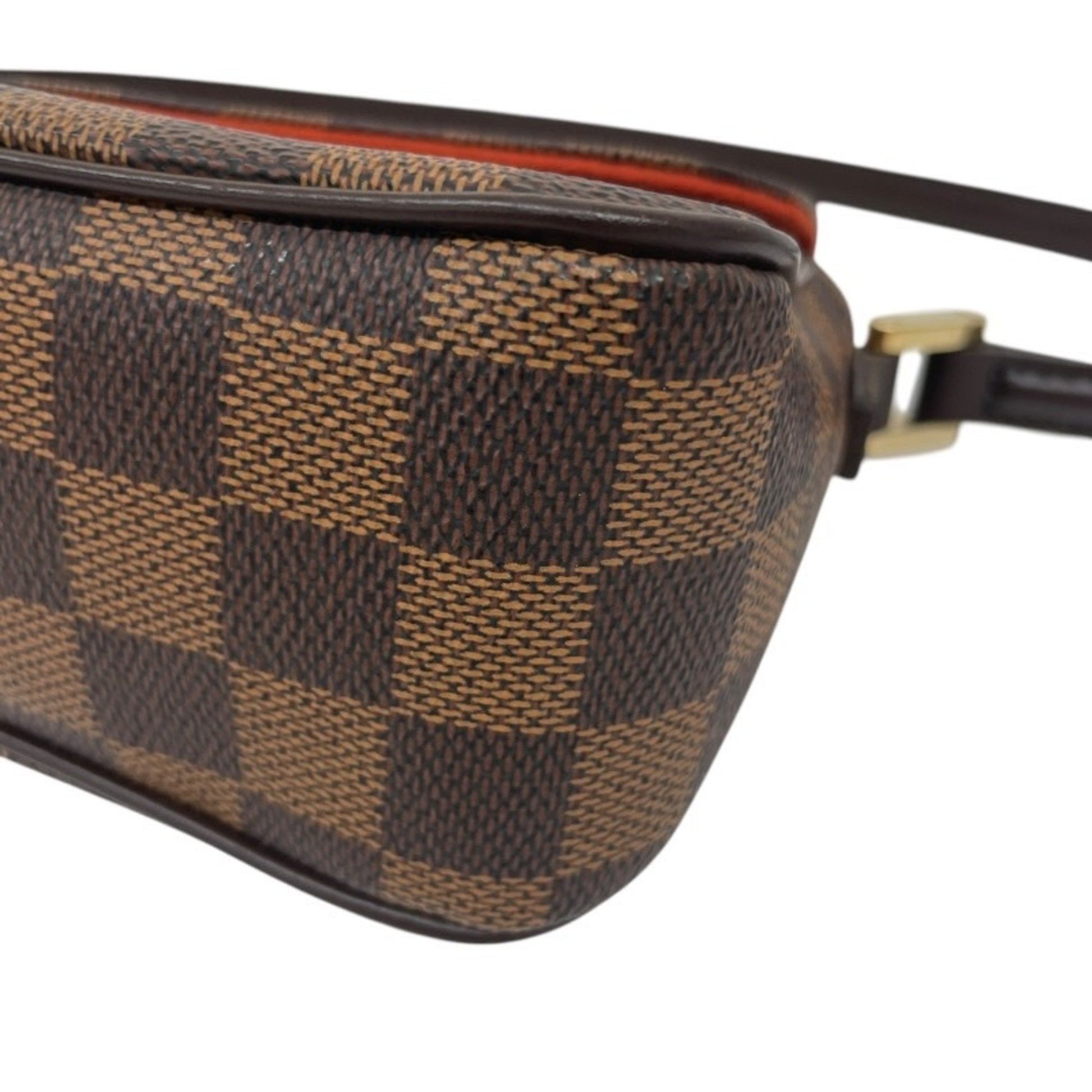 Louis Vuitton Recoleta, Brown, Canvas, shoulder