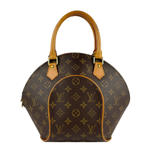 Louis Vuitton Ellipse, Brown, Canvas, handbag