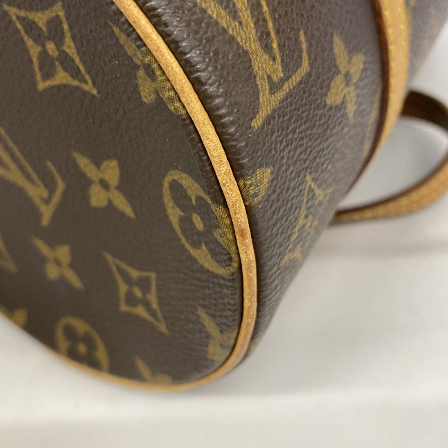 Louis Vuitton Papillon, Brown, Canvas, handbag