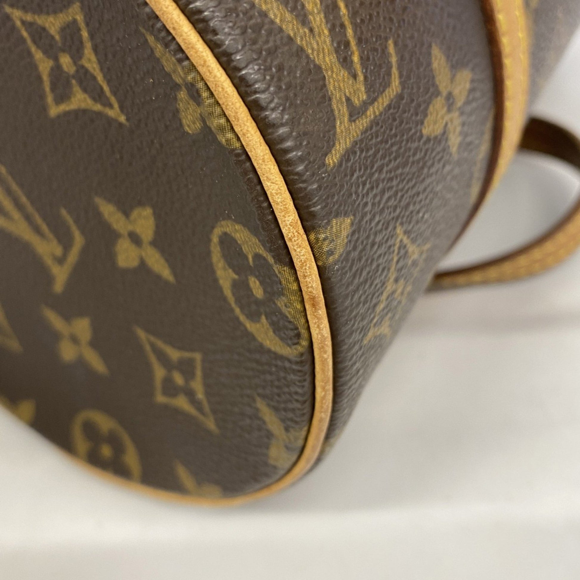 Louis Vuitton Papillon, Brown, Canvas, handbag