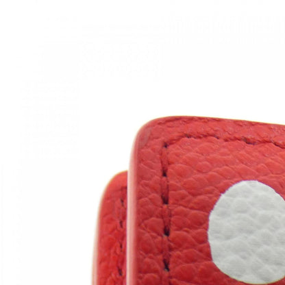 Louis Vuitton LV x YK, Red, Leather, wallet