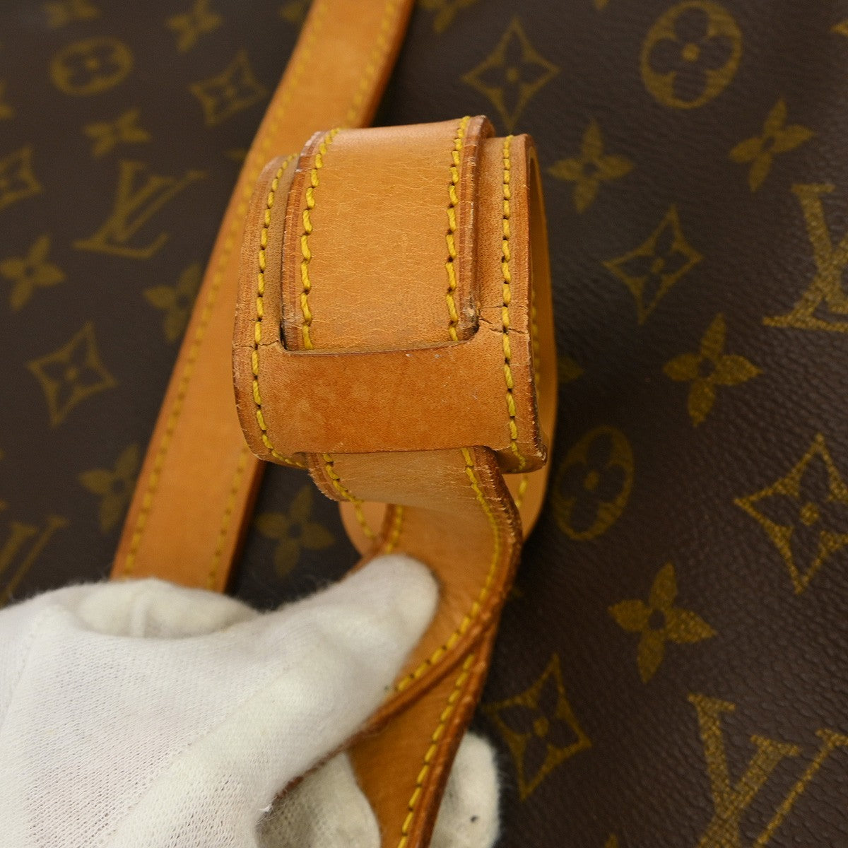 Louis Vuitton Saumur Monogram Canvas, Brown, Canvas, Shoulder Bag