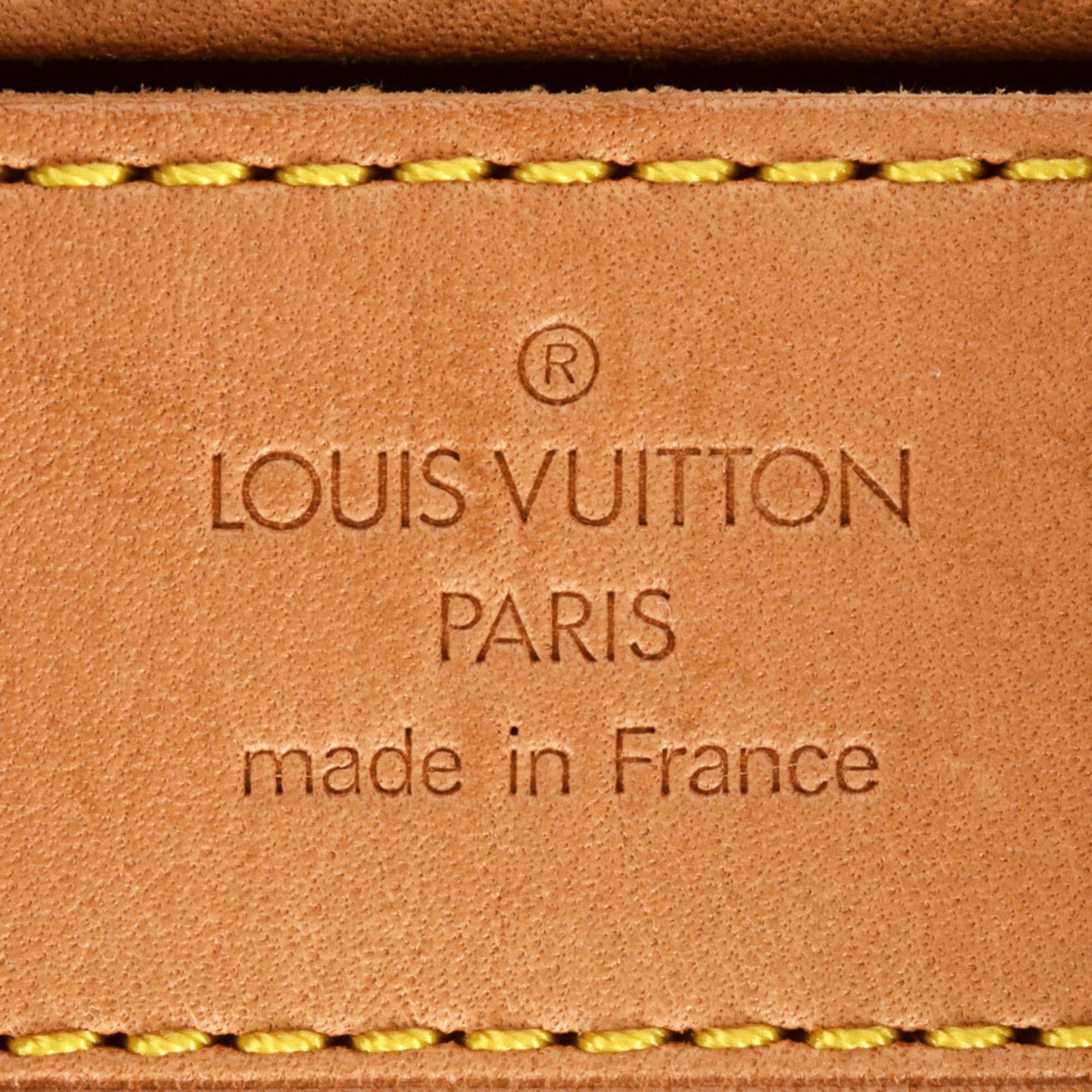Louis Vuitton Polochon, Brown, Canvas, travel