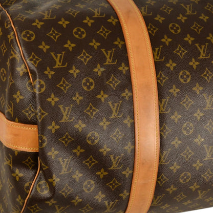 Louis Vuitton Polochon, Brown, Canvas, travel
