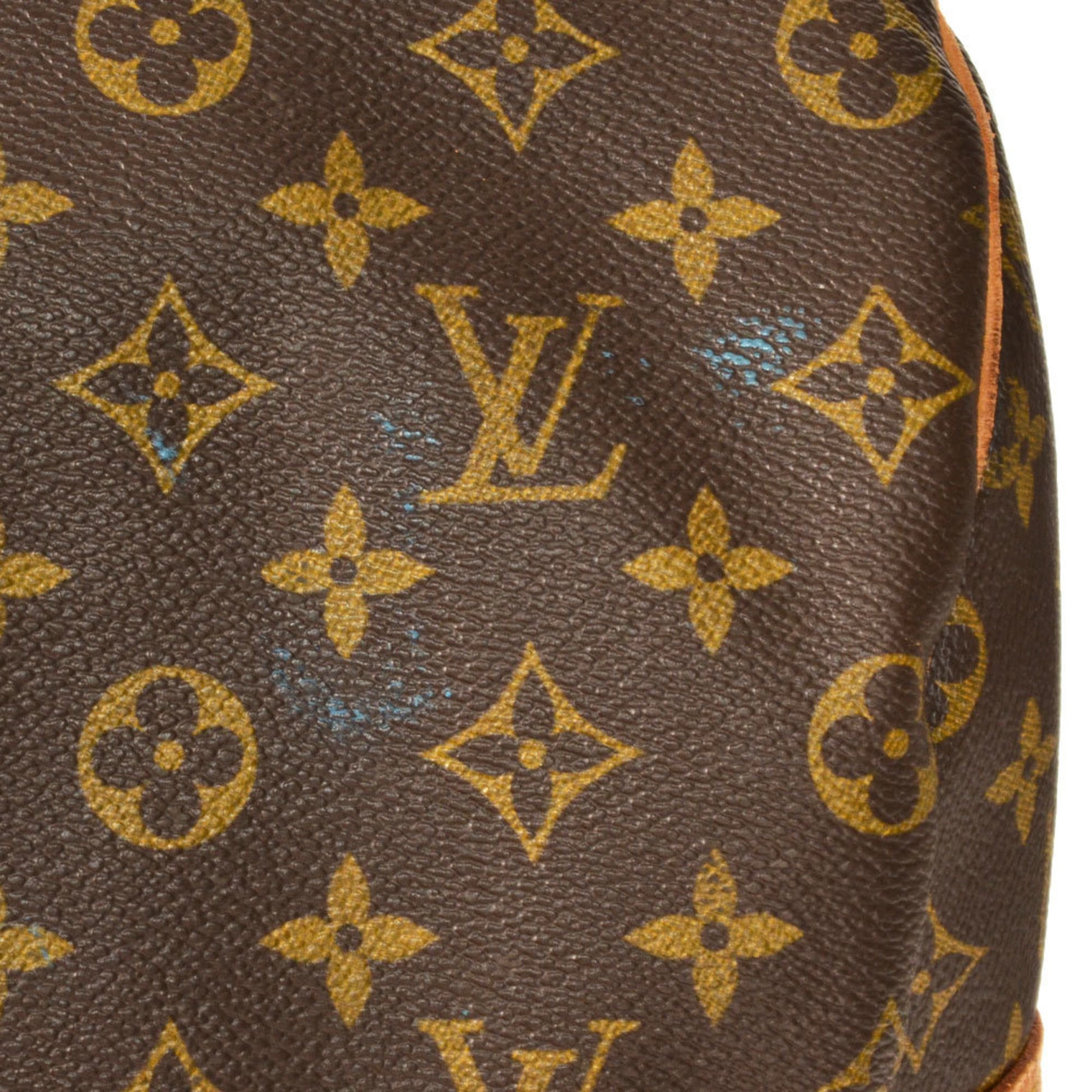 Louis Vuitton Polochon, Brown, Canvas, travel