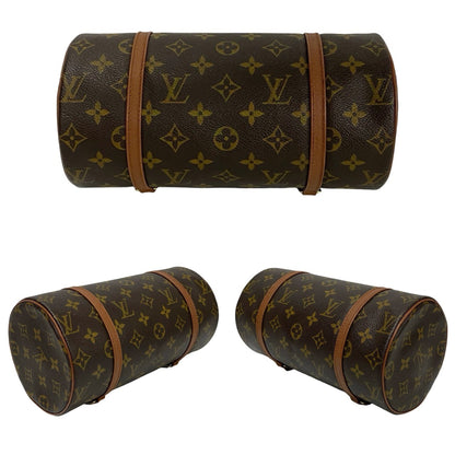 Louis Vuitton Papillon 26, Brown, Canvas, handbag
