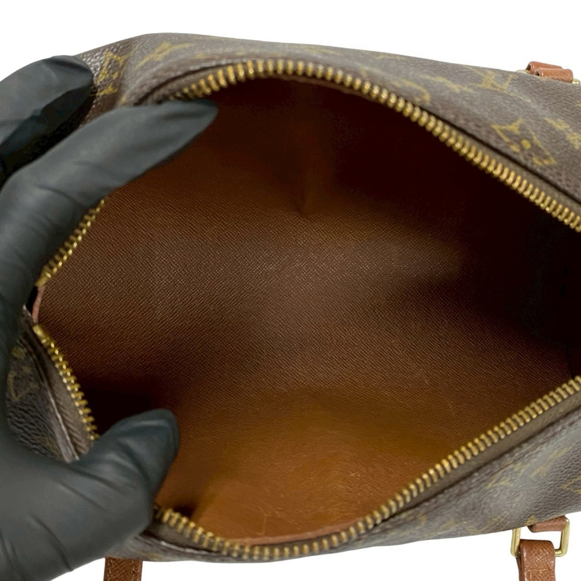 Louis Vuitton Papillon 26, Brown, Canvas, handbag
