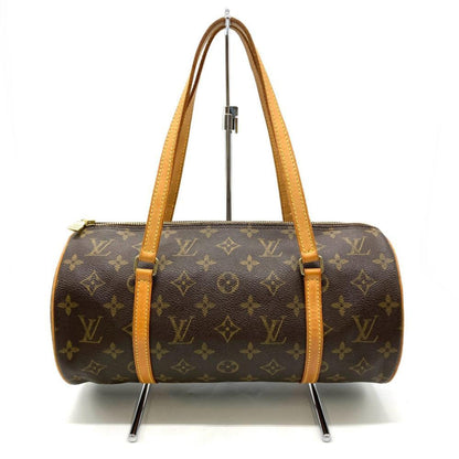 Louis Vuitton Papillon 30, Brown, "CANVAS, LEATHER", handbag