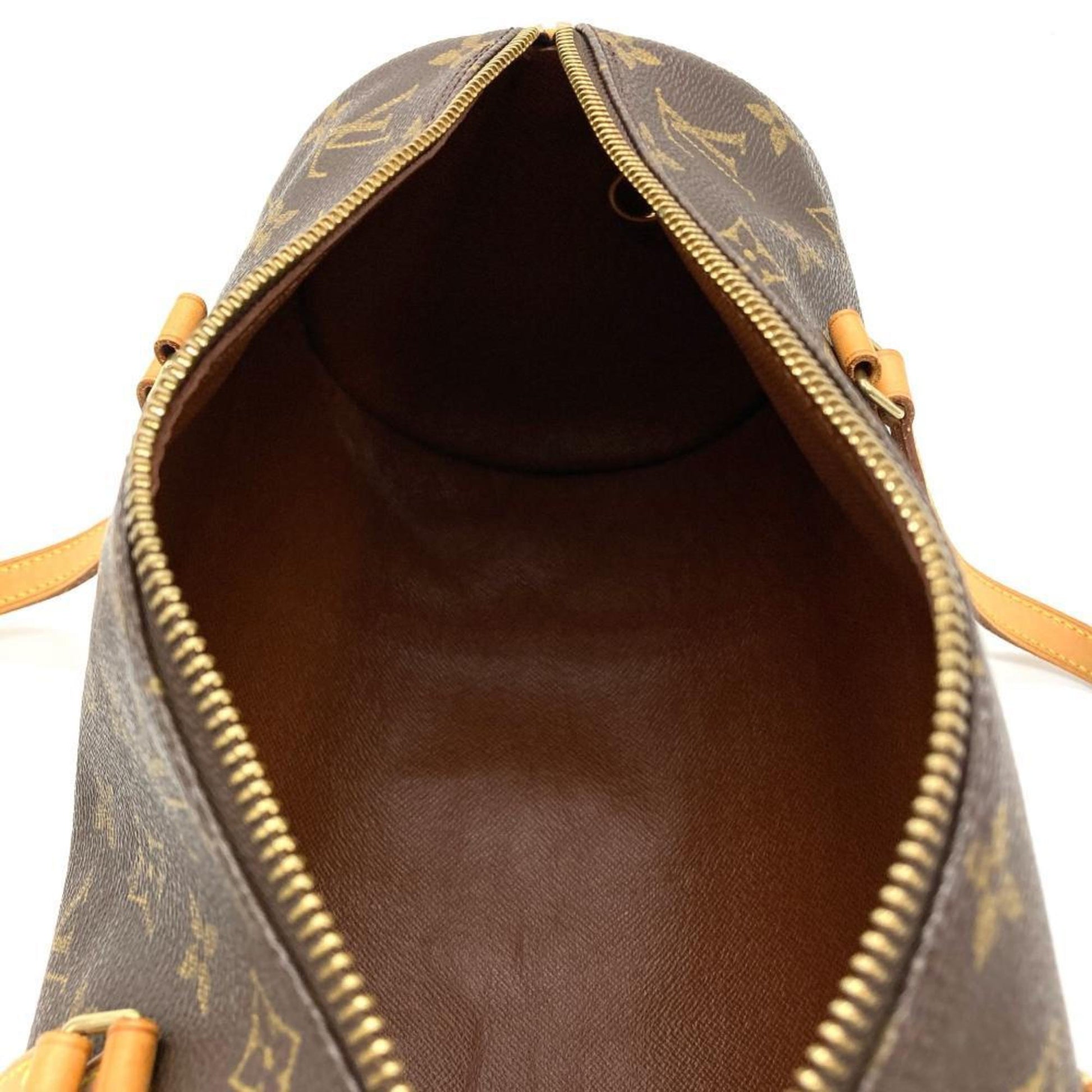 Louis Vuitton Papillon 30, Brown, "CANVAS, LEATHER", handbag