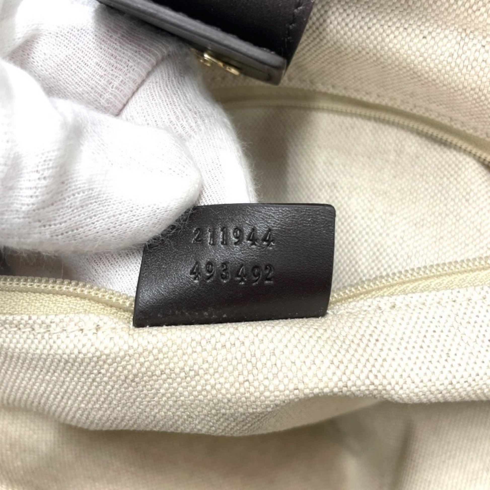 Gucci Sukey, "BEIGE, BROWN", "CANVAS, LEATHER", tote