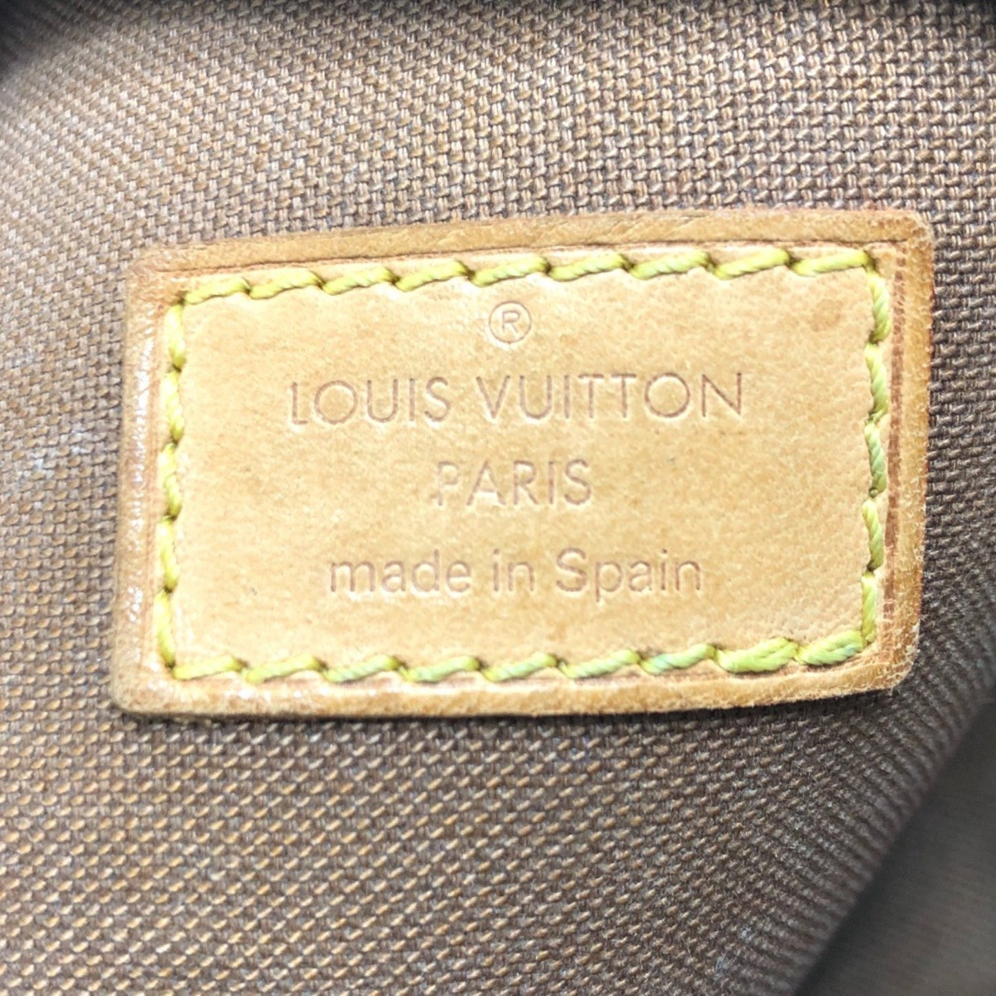 Louis Vuitton Pochette gange, Brown, Canvas, clutch