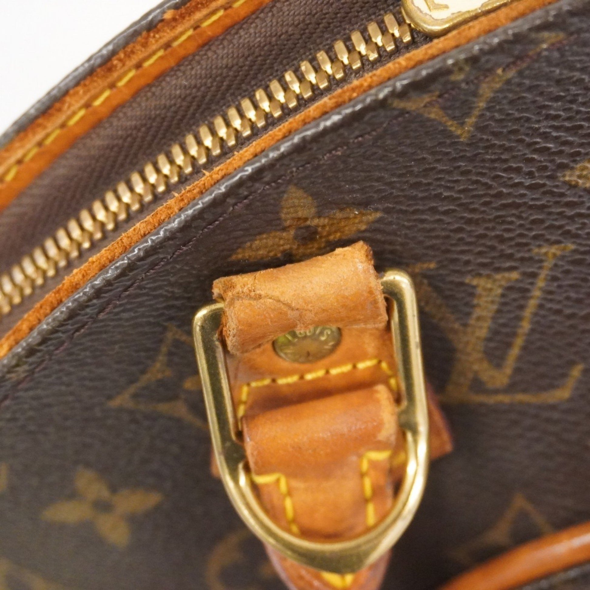 Louis Vuitton Ellipse PM, Brown, Canvas, handbag