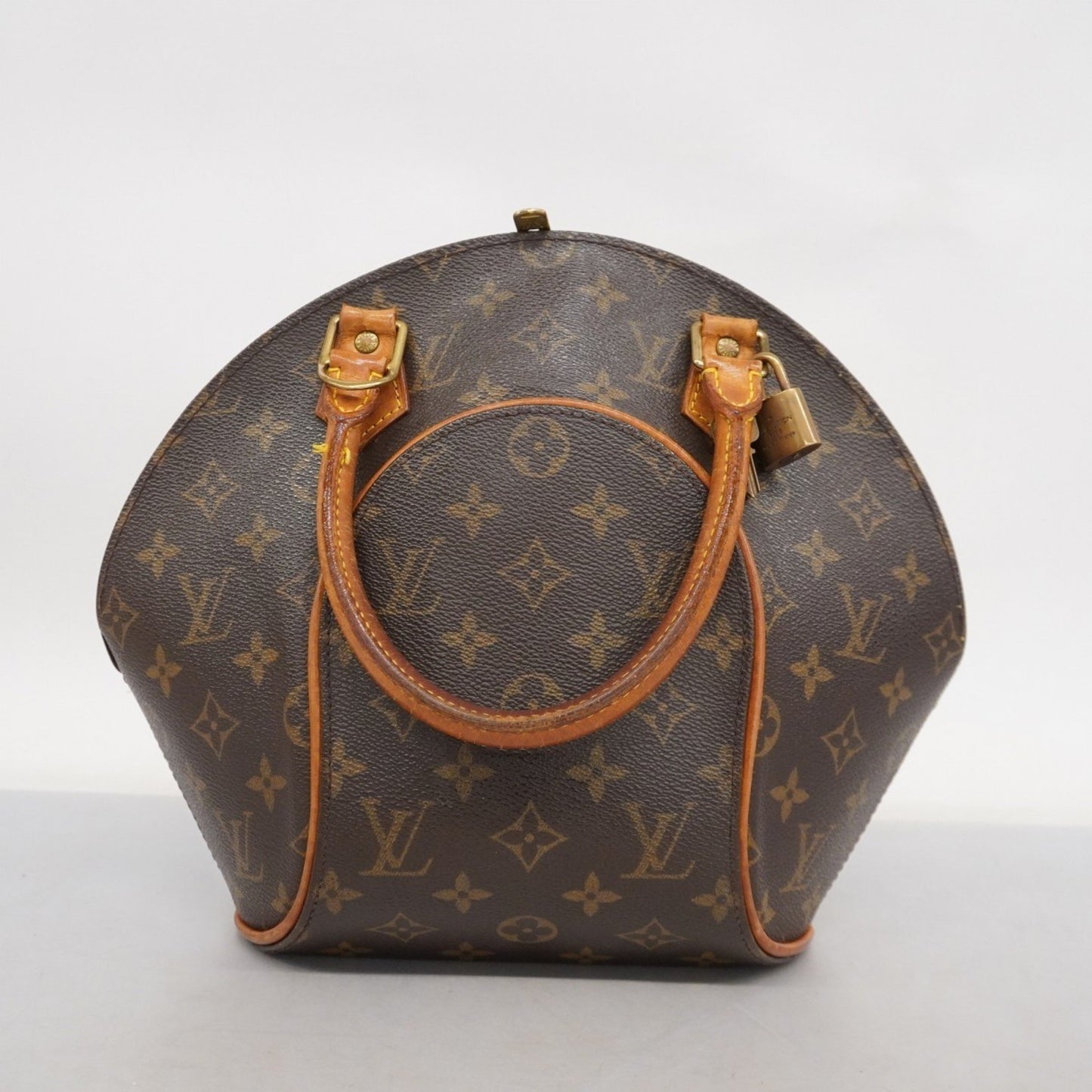 Louis Vuitton Ellipse PM, Brown, Canvas, handbag