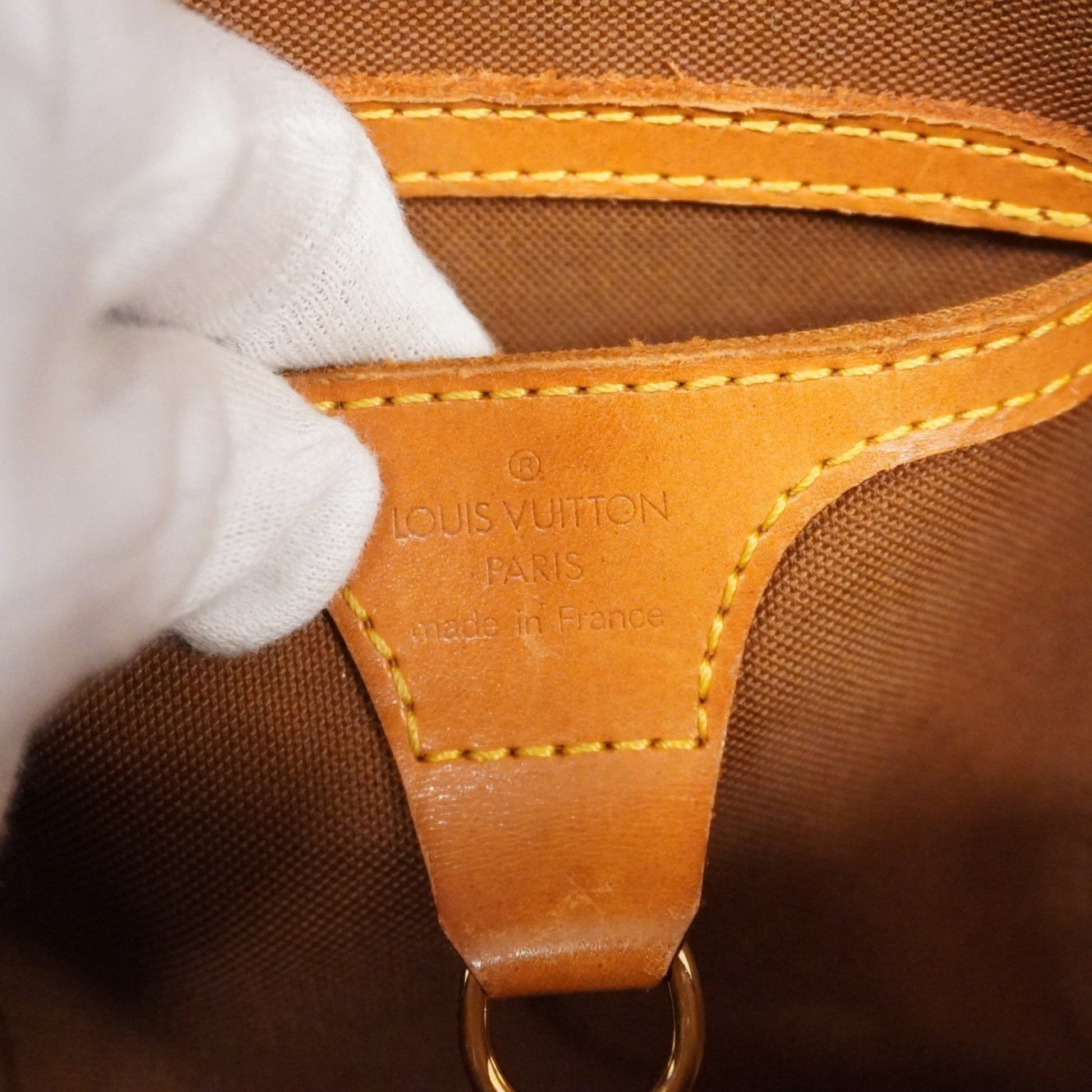 Louis Vuitton Ellipse PM, Brown, Canvas, handbag