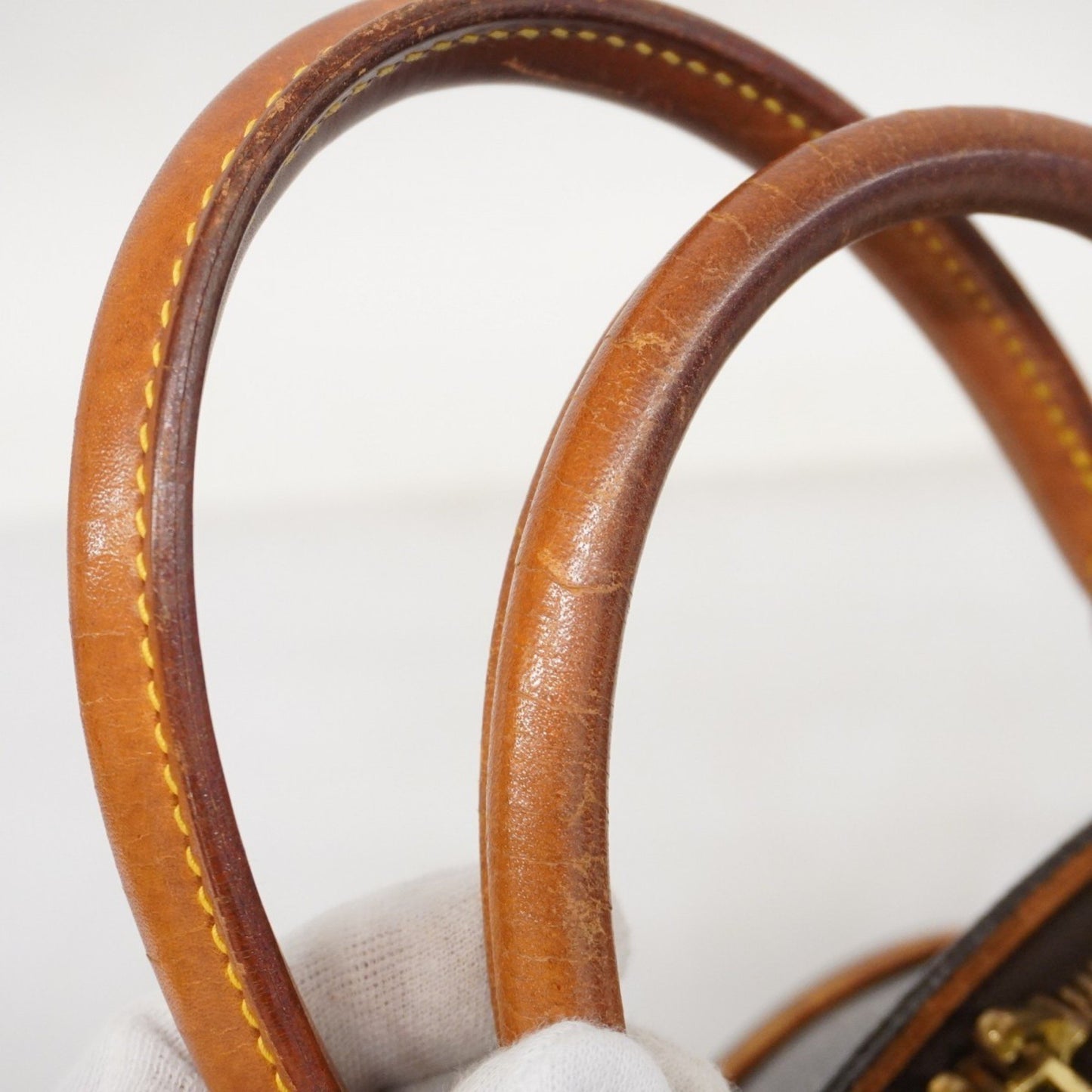 Louis Vuitton Ellipse PM, Brown, Canvas, handbag