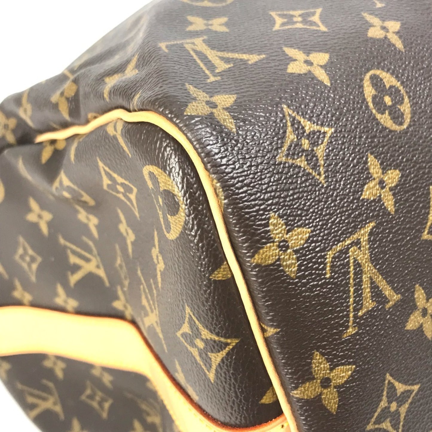Louis Vuitton Keepall Bandouliere 45, Brown, Canvas, travel
