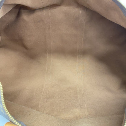 Louis Vuitton Keepall Bandouliere 55, Brown, Canvas, travel