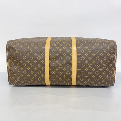 Louis Vuitton Keepall Bandoulière 60, Brown, Canvas, travel