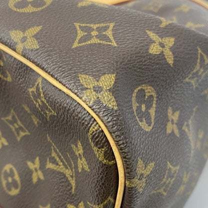 Louis Vuitton Keepall Bandoulière 60, Brown, Canvas, travel
