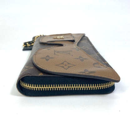 Louis Vuitton Zippy wallet, Brown, Canvas, wallet