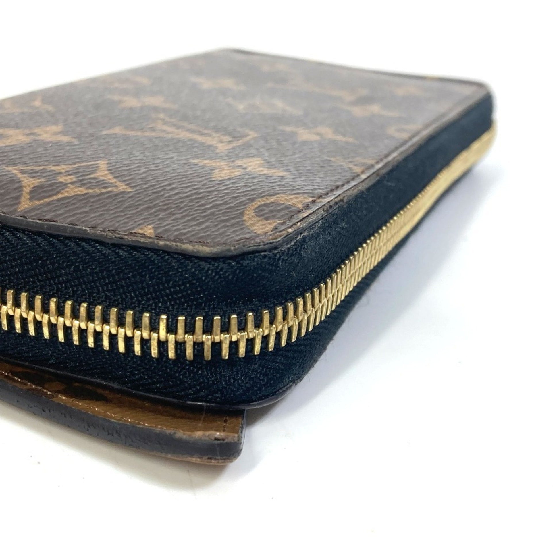 Louis Vuitton Zippy wallet, Brown, Canvas, wallet
