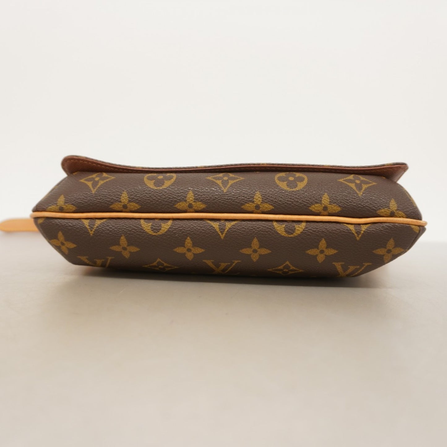 Louis Vuitton Musette Tango, Brown, Canvas, shoulder