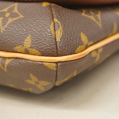 Louis Vuitton Musette Tango, Brown, Canvas, shoulder