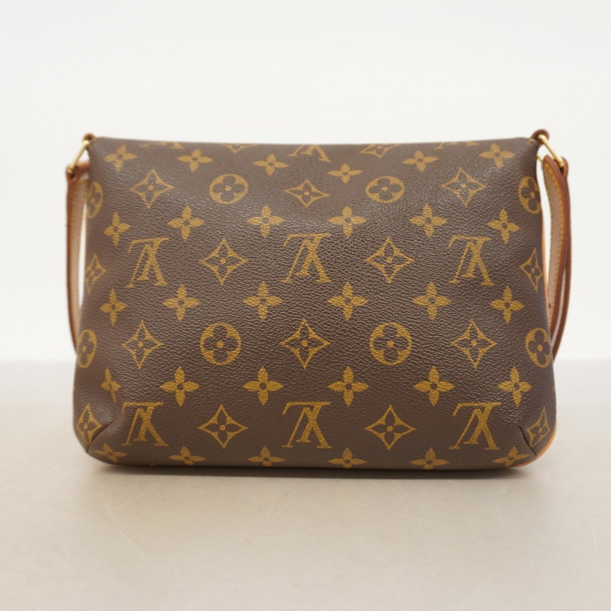Louis Vuitton Musette Tango, Brown, Canvas, shoulder