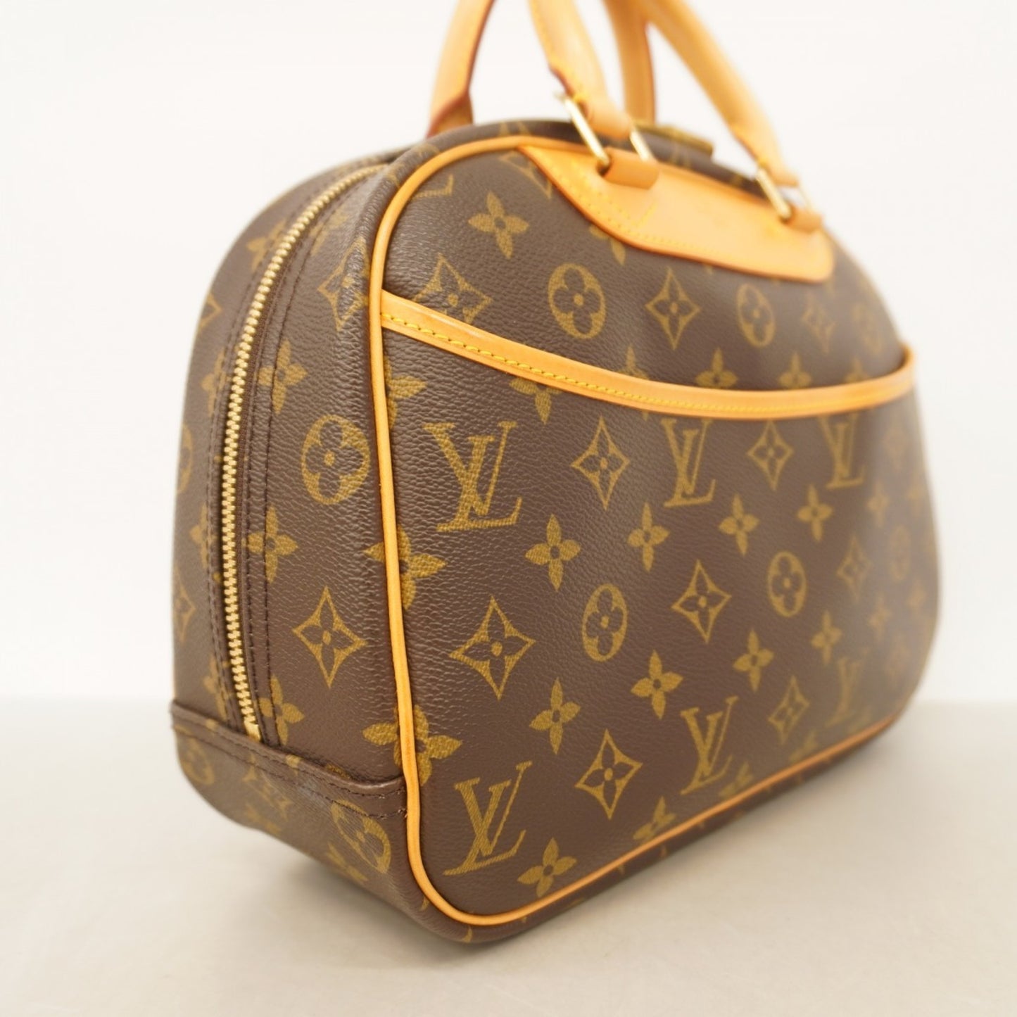 Louis Vuitton Trouville, Brown, Canvas, handbag