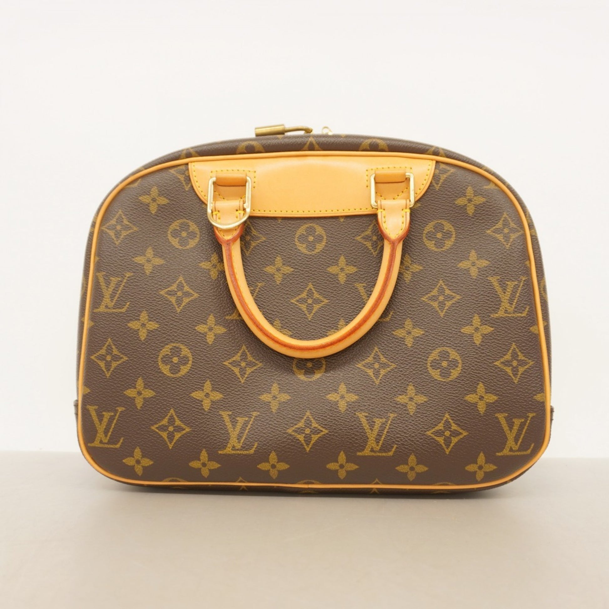 Louis Vuitton Trouville, Brown, Canvas, handbag