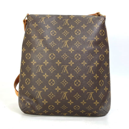 Louis Vuitton Musette Salsa, Brown, Canvas, shoulder