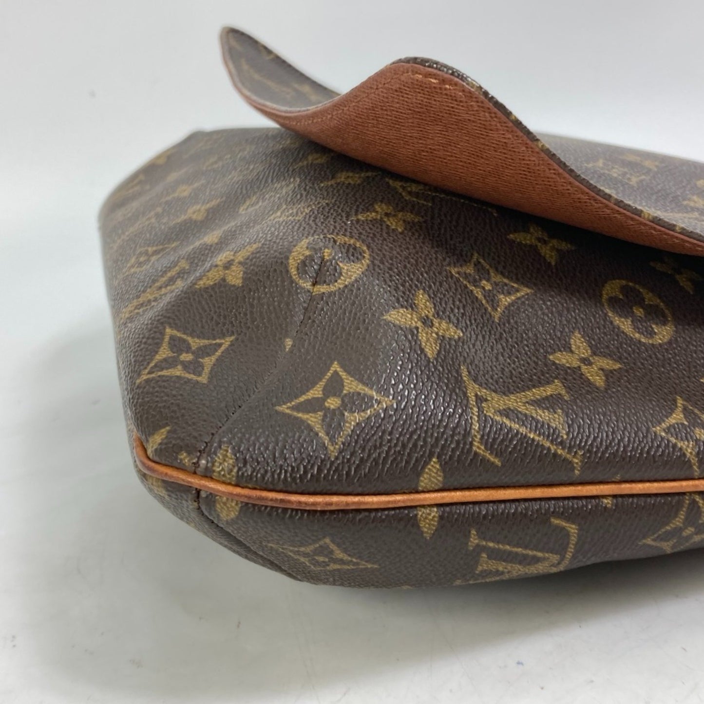 Louis Vuitton Musette Salsa, Brown, Canvas, shoulder